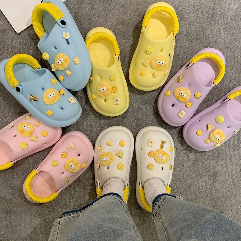 Serein dép cross dép nữ dép bánh mì dép xỏ ngón nữ 2023 NEW B20H17Y 35Z230828