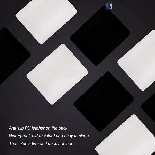 Tấm Lót Chuột Máy Tính Bằng Da pu Chống Trượt Tiện Dụng Cho Văn Phòng / Gia Đình