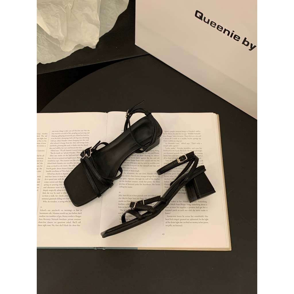 Giày Cao Gót Phong Cách Pháp Thời Trang Mùa Hè Mới 2023