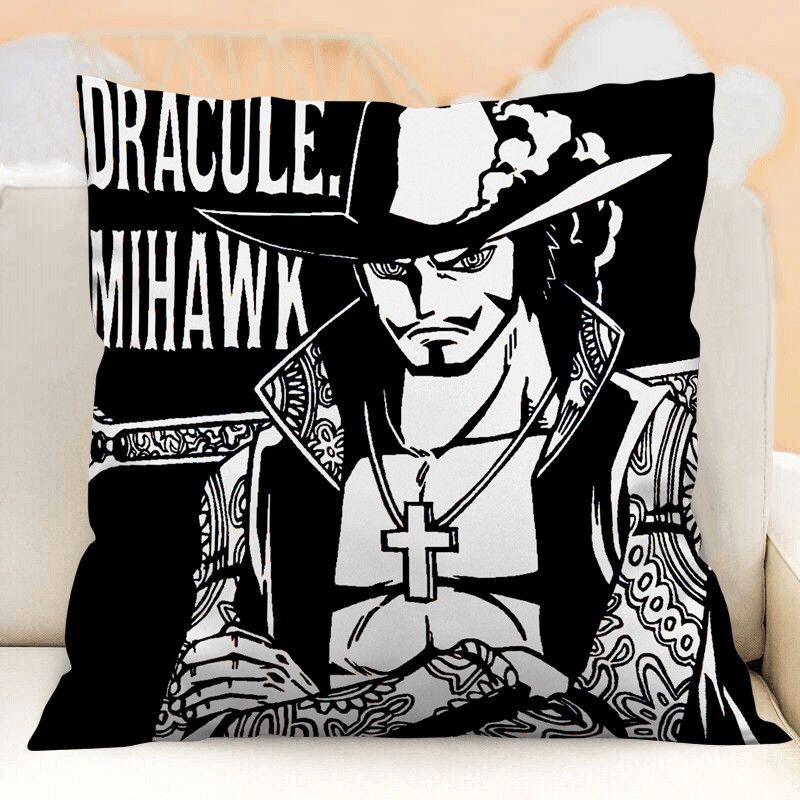 Vỏ Gối polyester In Hoạt Hình one piece zoro luffy Làm Quà Tặng Cho Bé Trai Gối Đệm sofa Gối Hai Mặt