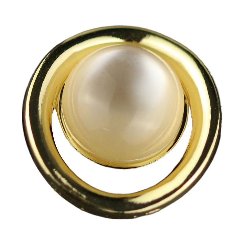 Set 5 Nút Kim Loại Hình Mắt Mèo 18mm Trang Trí Áo Khoác Da