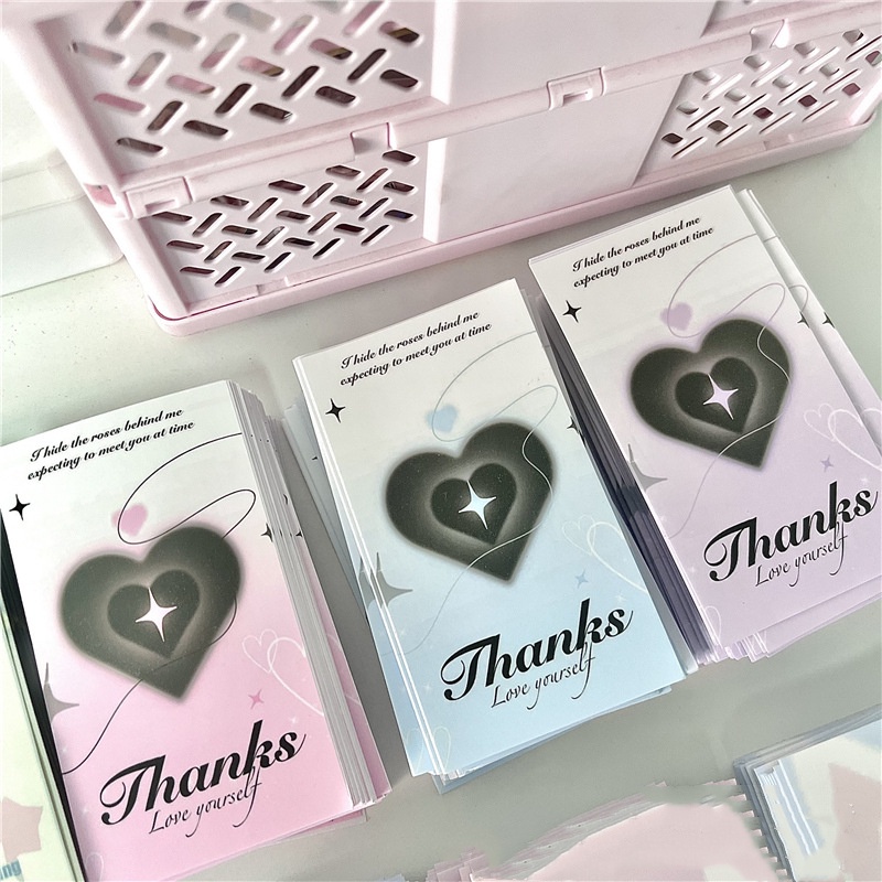 Steve Set 20 Tấm sticker In Chữ thank you Dễ Thương Dùng Để Trang Trí Quà Tặng