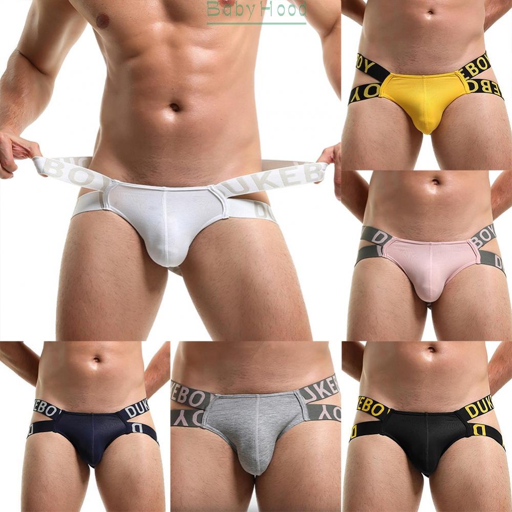 Mens Jock Strap Breathable Underwear Backless Jockstrap Briefs Underpants Thong#BBHOOD