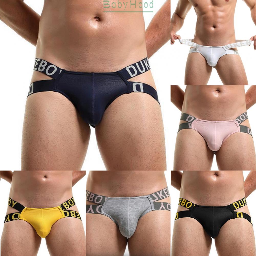 Mens Jock Strap Breathable Underwear Backless Jockstrap Briefs Underpants Thong#BBHOOD