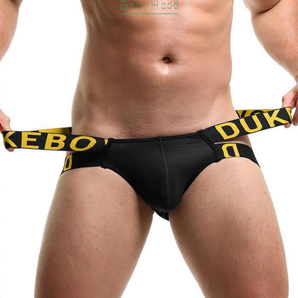 Mens Jock Strap Breathable Underwear Backless Jockstrap Briefs Underpants Thong#BBHOOD
