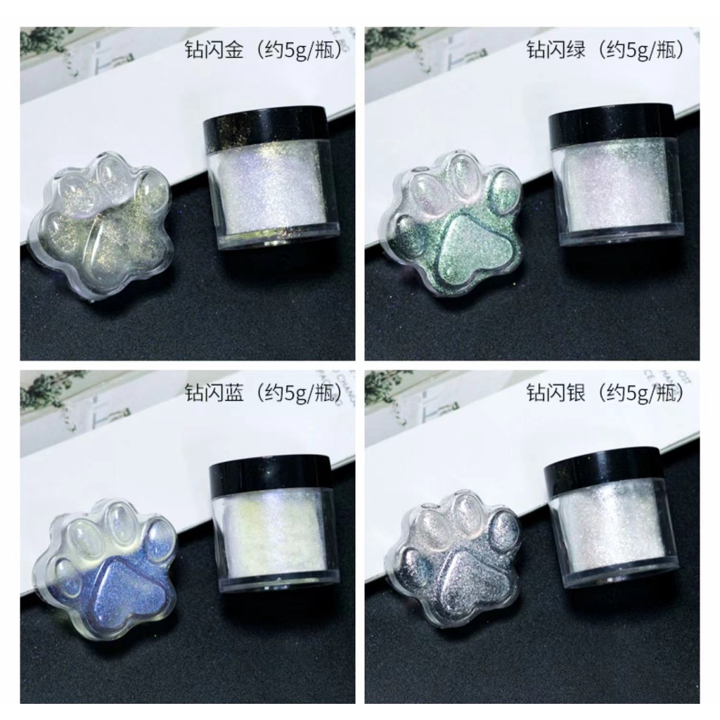 Bột Kim Tuyến Pha Lê epoxy 3d Siêu Mịn Không Để Lại Dấu Vết