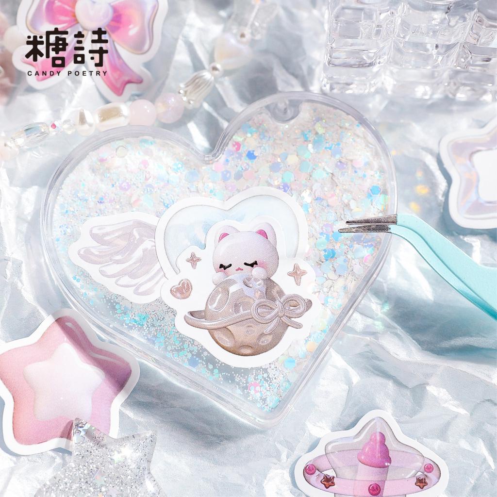 Set 46 Miếng Dán Trang Trí Hình Thỏ Xinh Xắn
