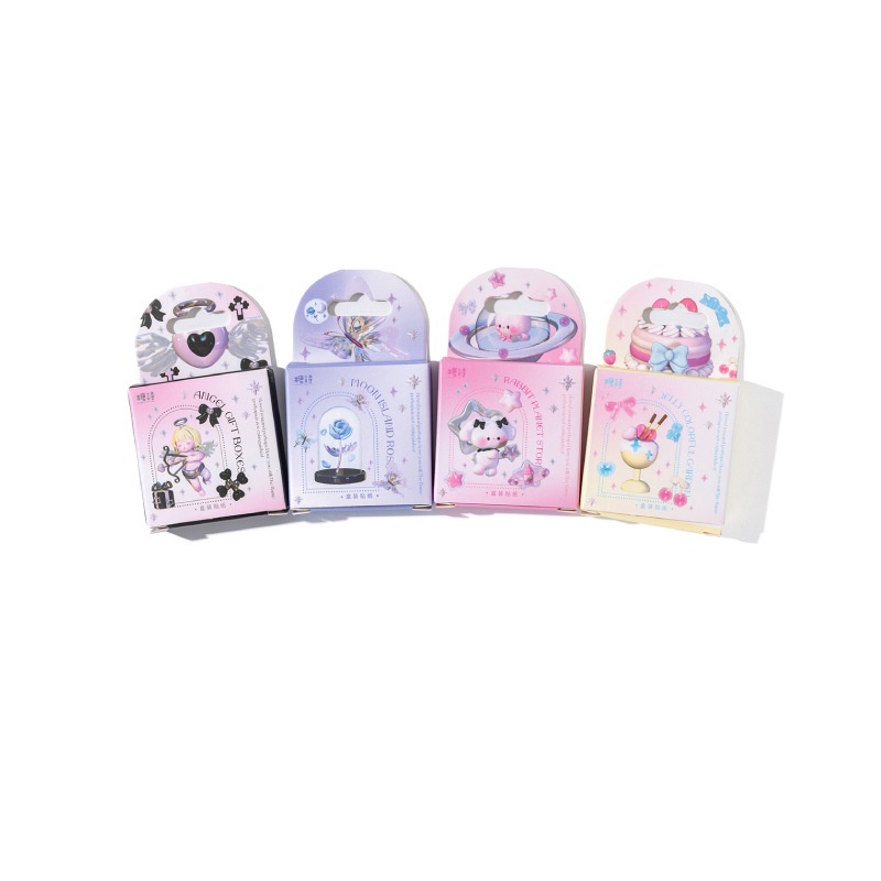Set 46 Miếng Dán Trang Trí Hình Thỏ Xinh Xắn