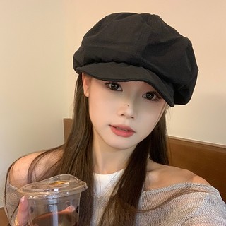 Đen Nón beret Thời Trang Hàn Quốc Cho Nữ