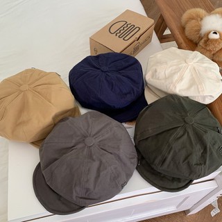 Đen Nón beret Thời Trang Hàn Quốc Cho Nữ