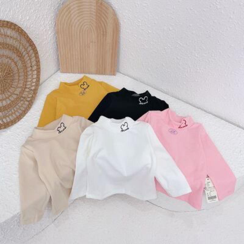 ÁO COTTON NỈ CỔ 3P HÀNG QC SIÊU DÀY ẤM CHO BÉ