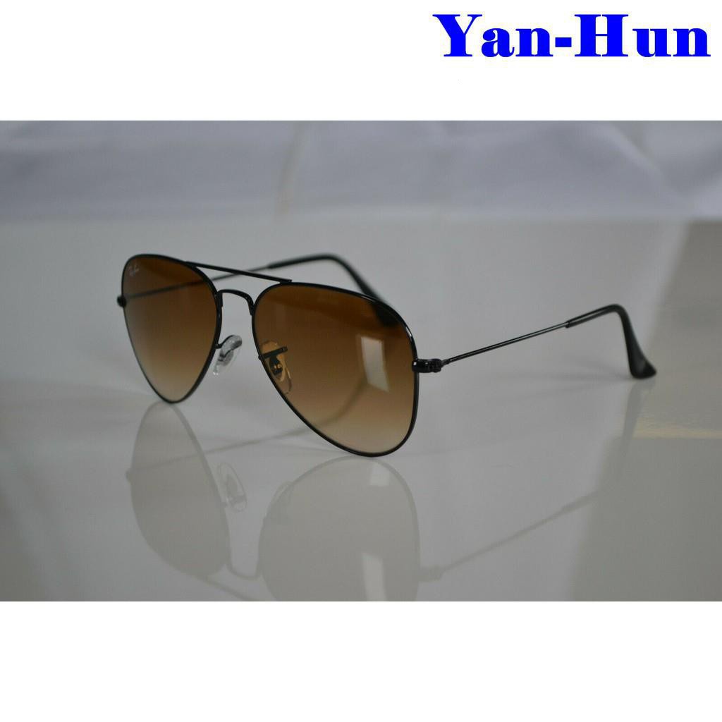 Rayban rb3026 Phi công kim loại lớn 002 / 51 55-14 Hành trình câu cá chống nắng giải trí