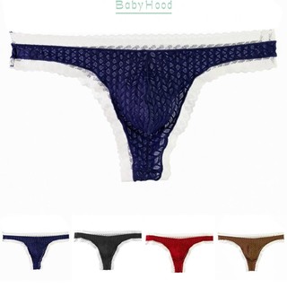 Sexy Solid Underwear Sexy Style Solid Color Low Waist Men Thong Briefs#BBHOOD