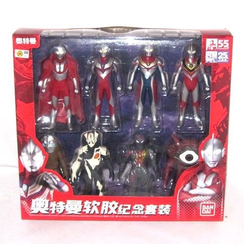 Bandai Mô Hình Nhân Vật ultraman Cao Su Mềm Độc Đáo