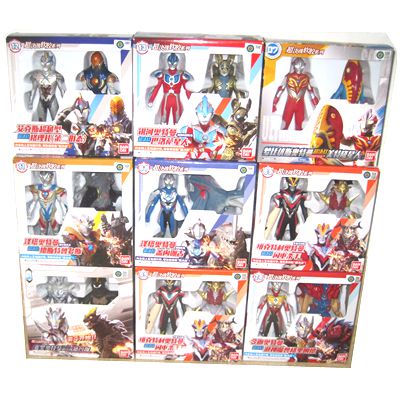 Bandai Mô Hình Nhân Vật ultraman Cao Su Mềm Độc Đáo