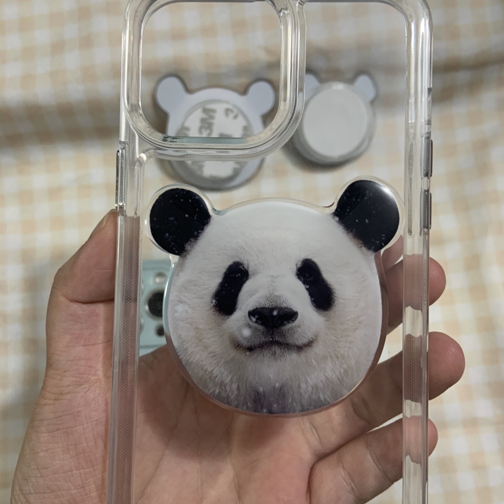 Giá Đỡ Điện Thoại Hình Gấu Trúc Đáng Yêu