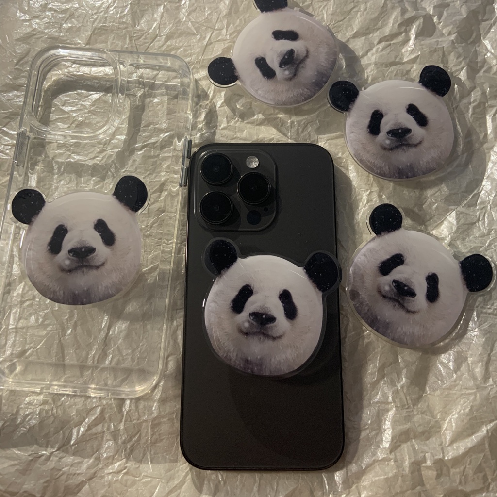 Giá Đỡ Điện Thoại Hình Gấu Trúc Đáng Yêu