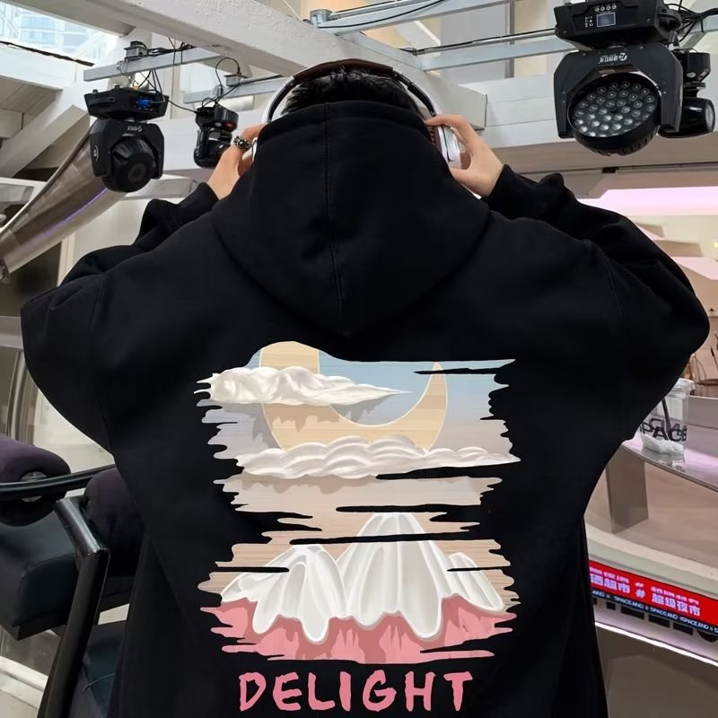 Mới Áo hoodie In Họa Tiết áo hoodie unisex Phong Cách hip hop Mỹ áo hoodie form rộng Thời Trang áo hoodie bigsize Nam Nữ
