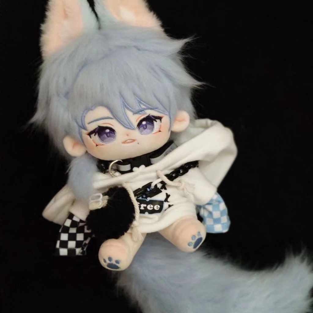 Búp Bê 20cm genshin kamisato ayato Nhồi Bông cotton Mặc Trang Phục Hóa Trang anime one piece