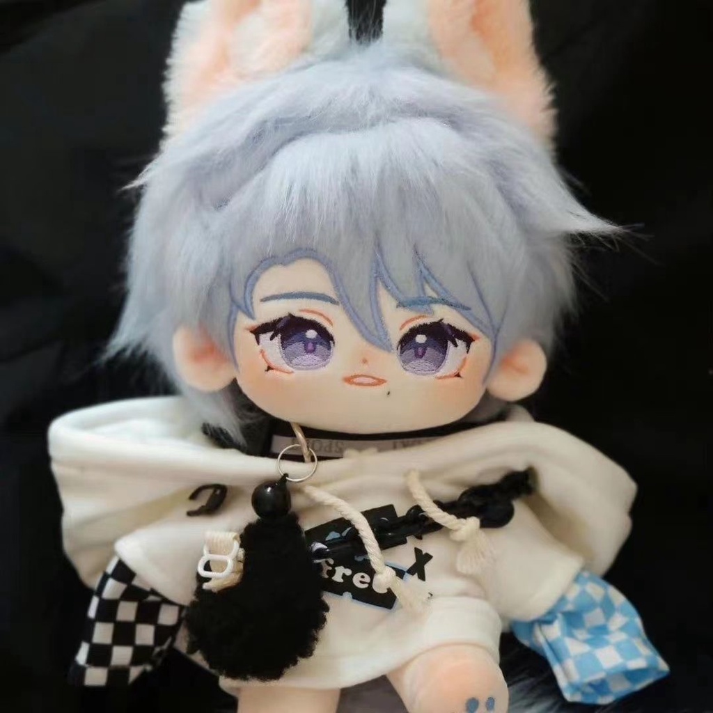 Búp Bê 20cm genshin kamisato ayato Nhồi Bông cotton Mặc Trang Phục Hóa Trang anime one piece