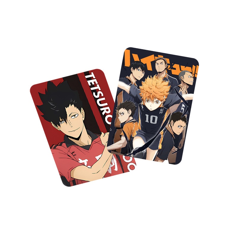 Anime Haikyuu!! Double-sided Photocard LOMO Card Fans Collection