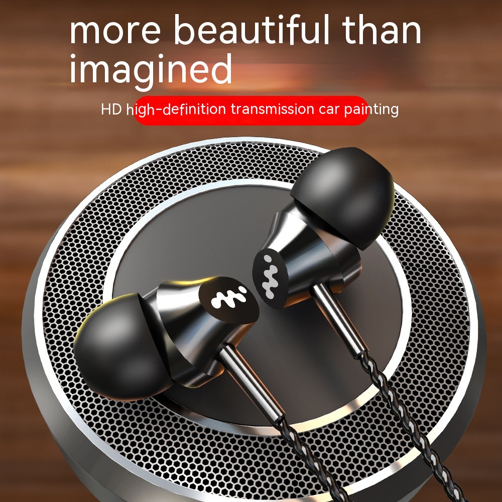 Tai Nghe Nhét Tai m8 Âm Thanh Siêu Trầm Có Micro Thích Hợp Cho Điện Thoại Di Động