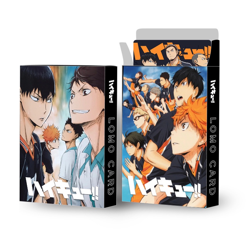 Anime Haikyuu!! Double-sided Photocard LOMO Card Fans Collection