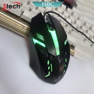 Chuột Gaming G21 đèn led đổi màu, chuột game thủ cực có dây ngầu, đèn led 7 màu cho máy tính, pc, laptop