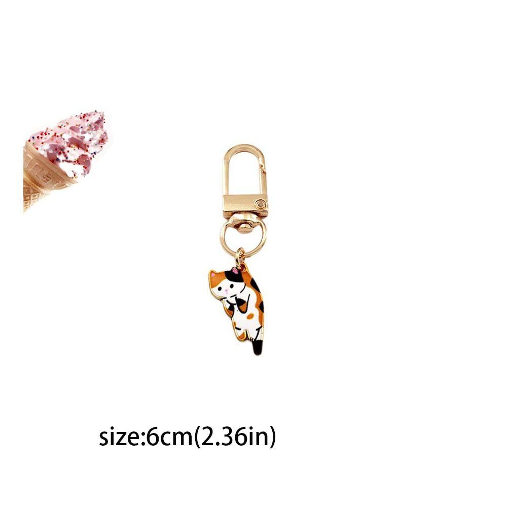 Shanlin Móc Khóa Hợp Kim Hình Mèo Con Dễ Thương