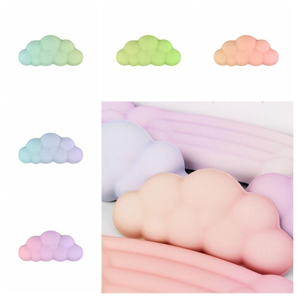 Đệm Lót Chuột / Bàn Phím Máy Tính Hình Đám Mây / Cầu Vồng Màu gradient Xinh Xắn