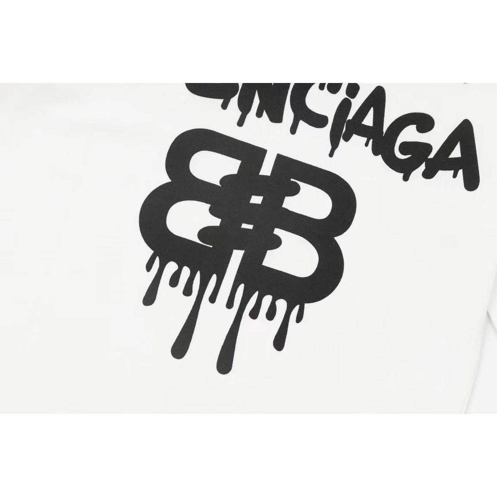 Áo sweater In Chữ Balenciaga 280g Thời Trang Cho Cặp Đôi