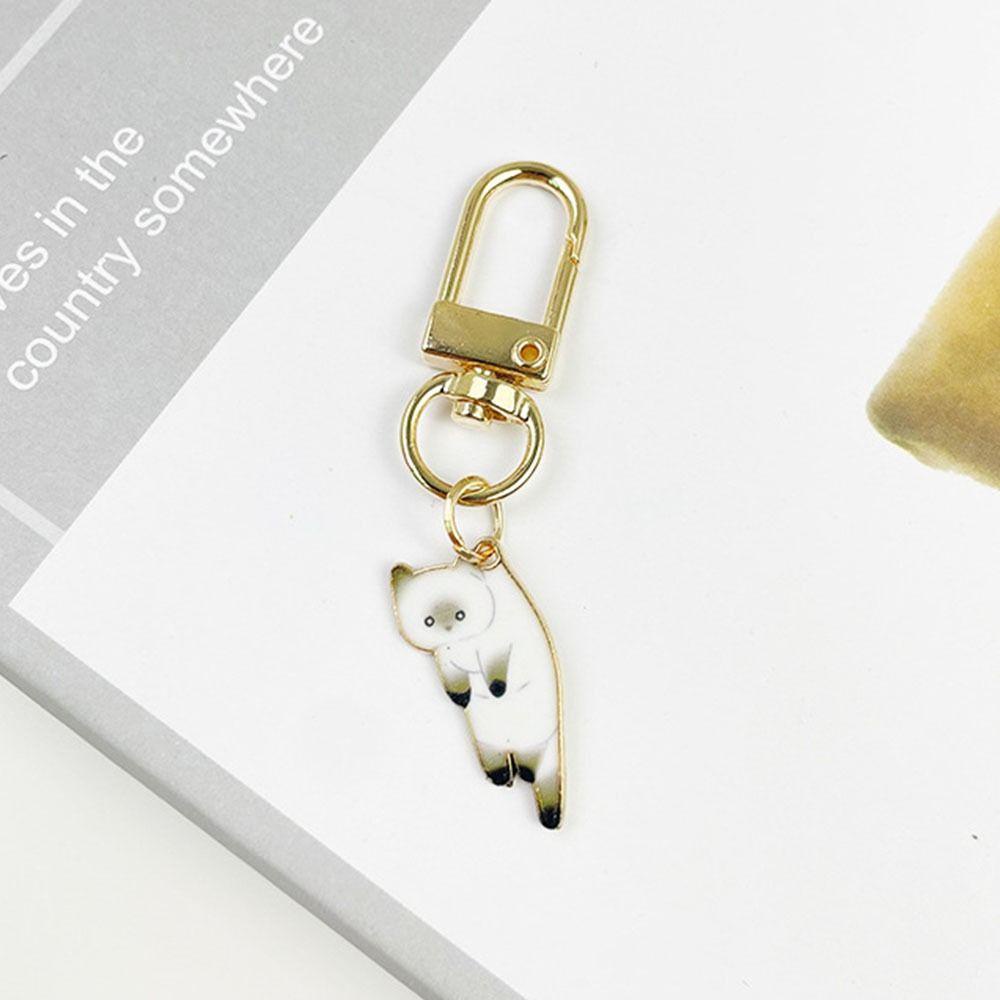 Shanlin Móc Khóa Hợp Kim Hình Mèo Con Dễ Thương