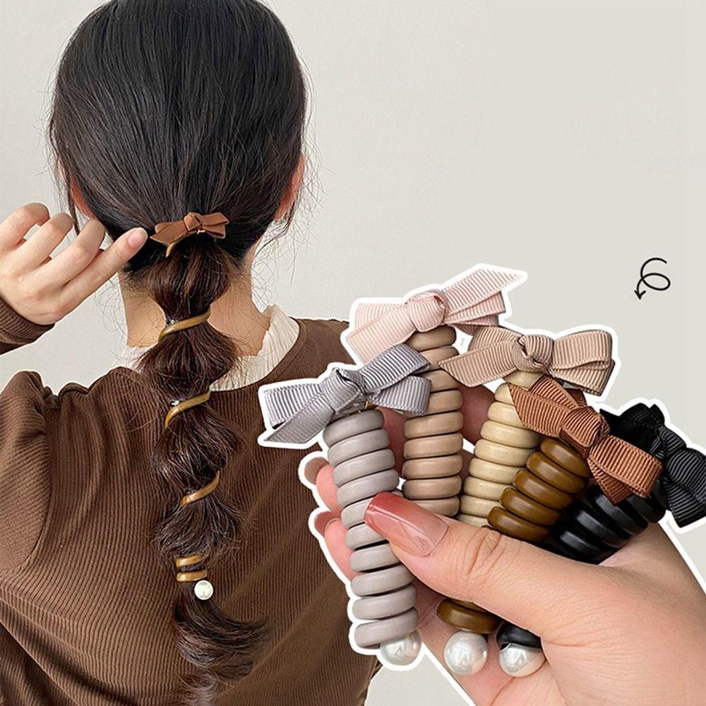 Mkeb Dây Cột Tóc Đuôi Ngựa Cao Cấp Dễ Thương Cho Nữ / Bé Gái