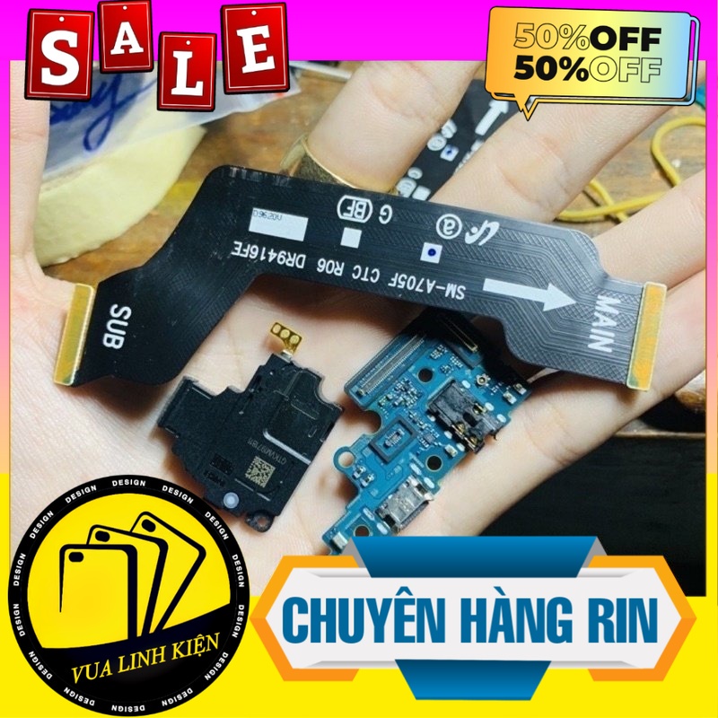 Linh Kiện Samsung A70 / Camera Trước Sau,Main sạc,Cáp nối main,Loa ngoài,Vân Tay,Pin rin bóc máy,A705 A705F