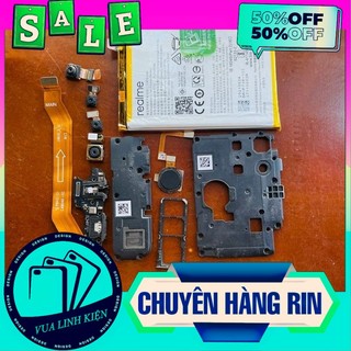 Linh Kiện Realme C21Y / Camera trước + sau,main sạc,cáp nối main,vân tay,loa ngoài,pin,khay sim,nẹp nhựa rin bóc máy.