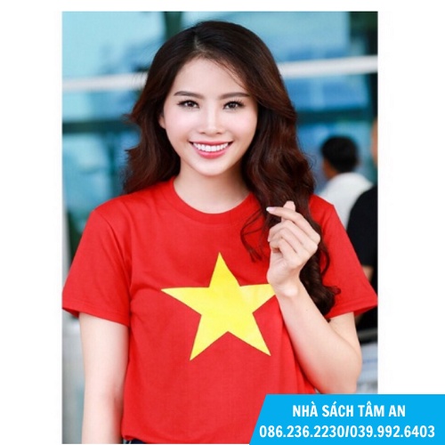 Áo phông cờ đỏ sao vàng Việt Nam chất thun đẹp