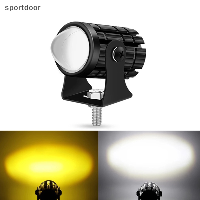 Đèn led Chiếu Sáng mini Hai Màu Sắc Dành Cho Xe Máy atv / scooter / Chiếu Sáng