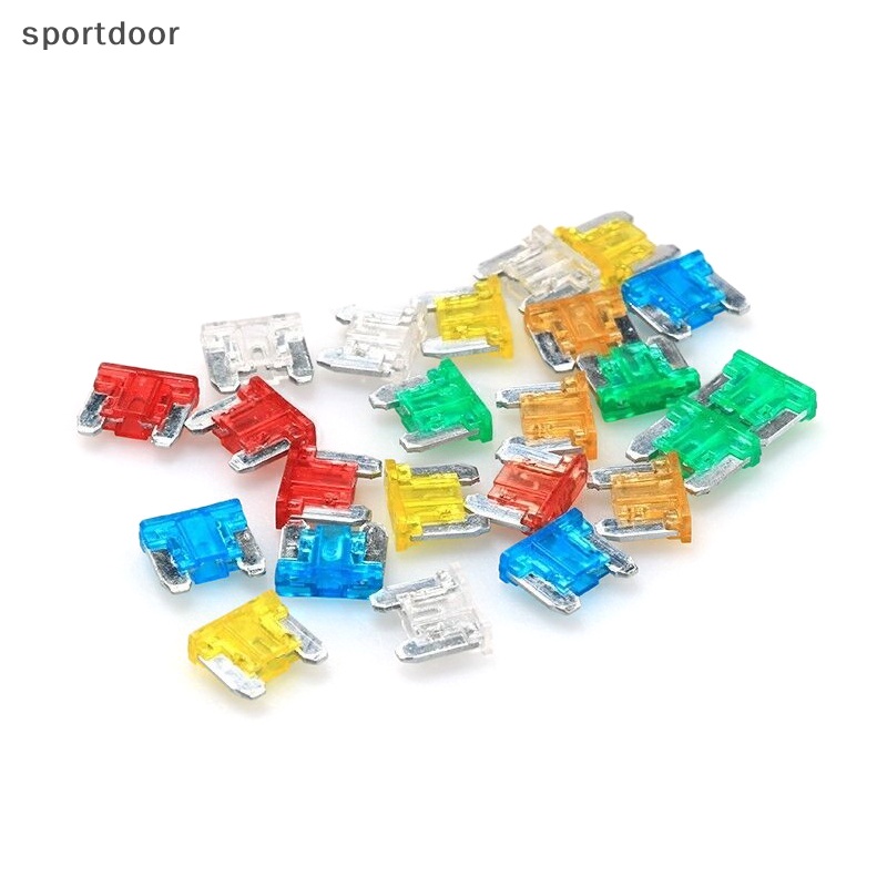 Set 24 Cầu Chì 5a 10a 15a 20a Hỗn Hợp Cho Xe Hơi Xe Tải