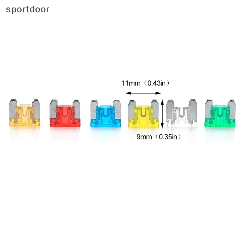 Set 24 Cầu Chì 5a 10a 15a 20a Hỗn Hợp Cho Xe Hơi Xe Tải