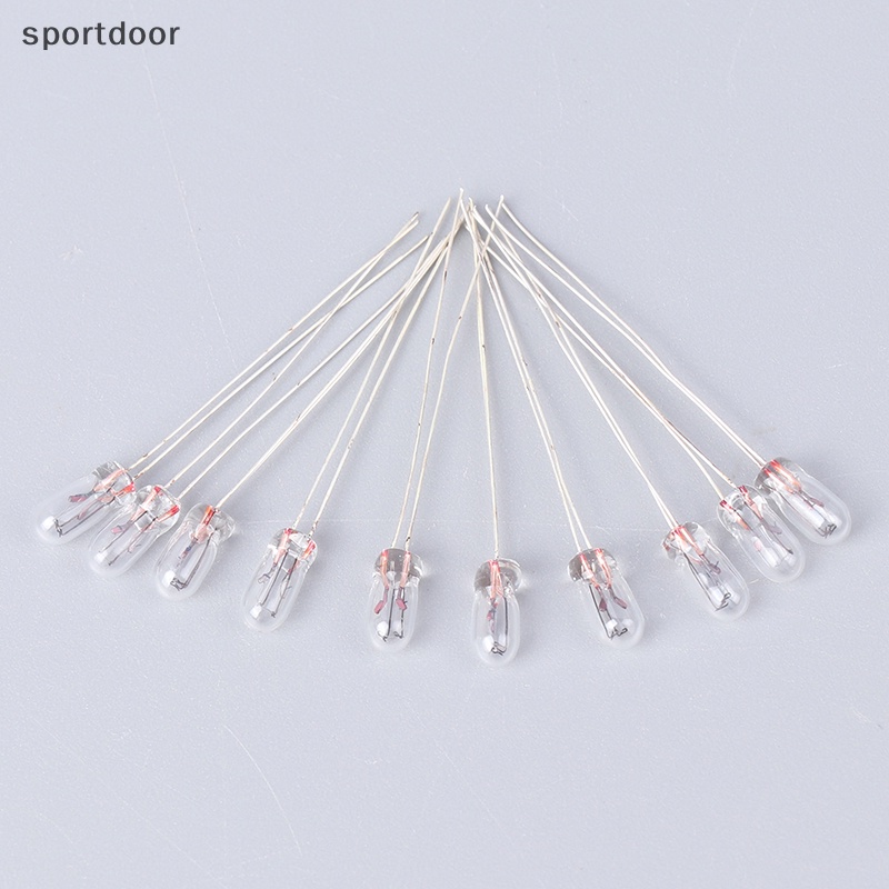 Set 10 Đèn Chiếu Sáng Bảng Điều Khiển Cho Xe Hơi | Bóng Đèn led t3 Chuyên Dụng Cho Xe Hơi | 12 Bu Lông Đèn led Ô Tô Ánh Sáng Phi Công Gạch Ngang