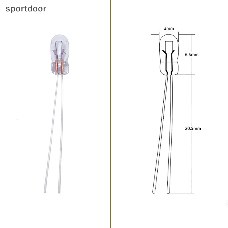 Set 10 Đèn Chiếu Sáng Bảng Điều Khiển Cho Xe Hơi | Bóng Đèn led t3 Chuyên Dụng Cho Xe Hơi | 12 Bu Lông Đèn led Ô Tô Ánh Sáng Phi Công Gạch Ngang