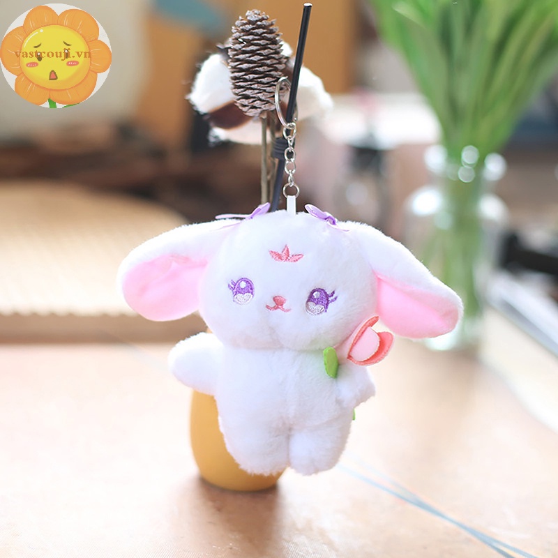 Vastji Móc Khóa Thỏ Nhồi Bông Đáng Yêu vn