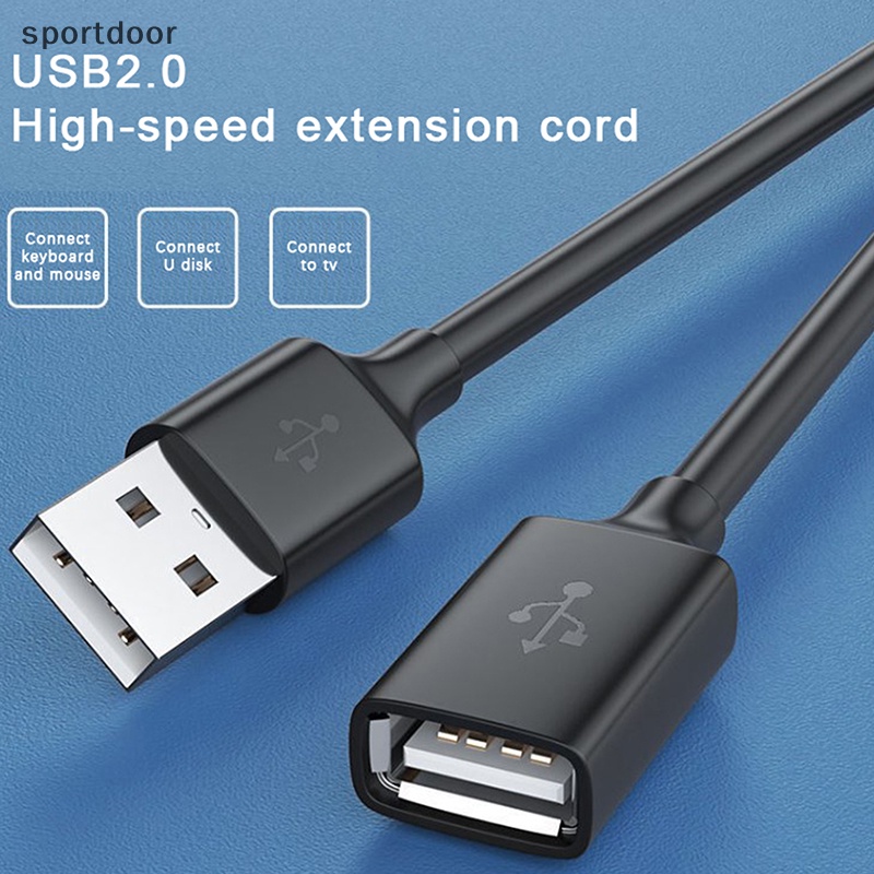 Dây Cáp Nối Dài usb 2.0 Cho pc smart tv Ổ Cứng Trên Xe Hơi Dài 1.5m