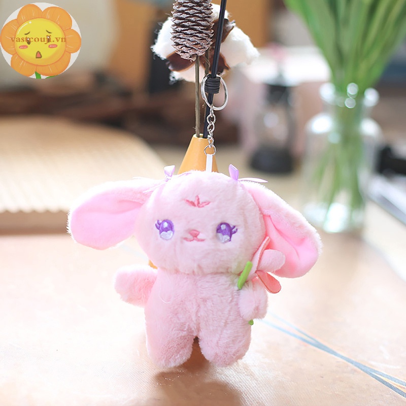 Vastji Móc Khóa Thỏ Nhồi Bông Đáng Yêu vn