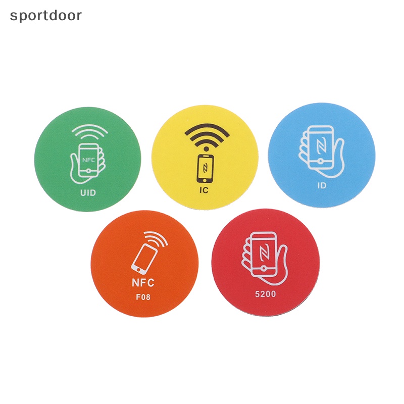 Nhãn Dán Bằng Kim Loại rfid 125khz t5577 Có Thể Xoay Dùng Ghi Chú / Chìa Khóa