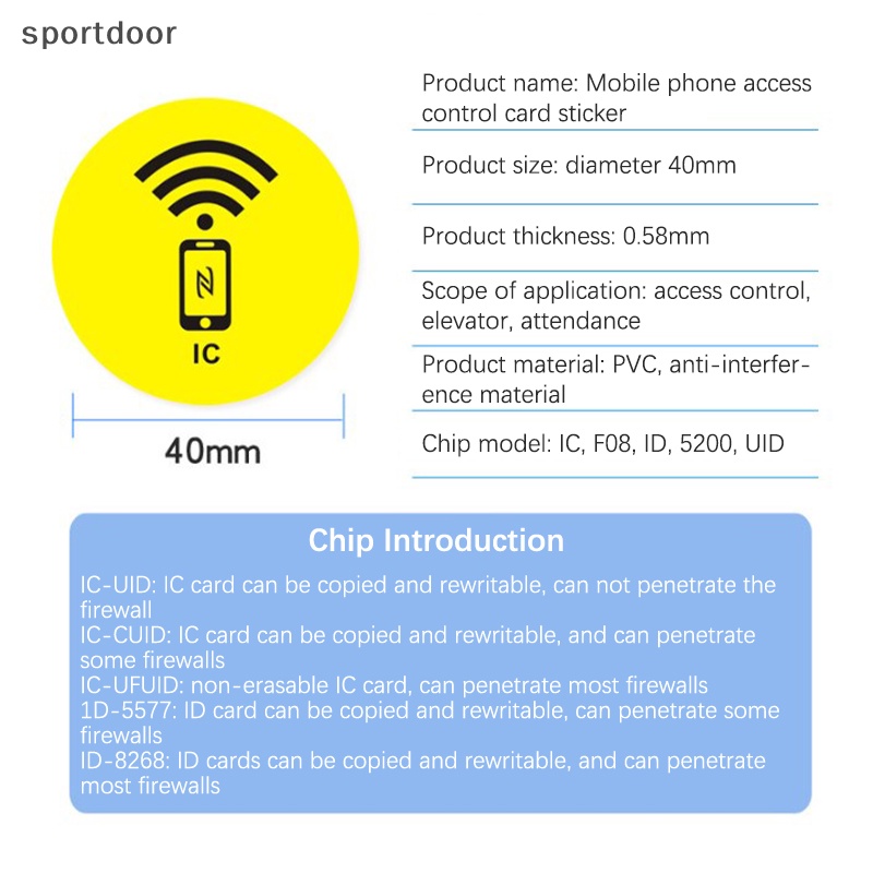 Nhãn Dán Bằng Kim Loại rfid 125khz t5577 Có Thể Xoay Dùng Ghi Chú / Chìa Khóa