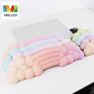 Đệm lót chuột / bàn phím máy tính hình đám mây / cầu vồng màu gradient xinh xắn