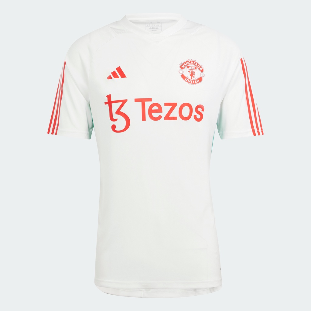 adidas Bóng đá Áo Jersey Tập Luyện Manchester United Tiro 23 Nam trắng IA8492