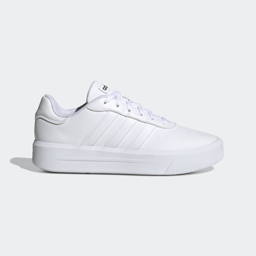 Adidas Trượt ván Giày Court Platform Nữ trắng GV9000