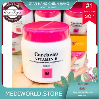 [Auth Thái] Kem Dưỡng Da Toàn Thân Vitamin E Carebeau Màu Hồng chính hãng Thái Lan